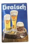 Grolsch reclamebord relief