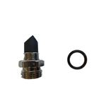 Co2 adapter dsi fustkoppeling 5/8 aansluiting compleet