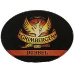 Occasion - Ovale taplens Grimbergen dubbel plat