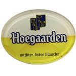 Occasion - Ovale taplens Hoegaarden witbier plat