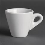 Espressokop en schotel