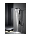 Douchepaneel Nero Future Best Design Met Massagejets en Handdouche Mat Zwart