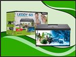 Aquael Leddy 75 DAY& NIGHT - zwart aquarium