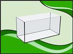 Volglas aquarium 80x35x40cm