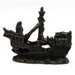 Scheepswrak 15cm / aquariumdecoratie As-237