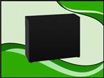 Aquael OptiSet 100 Black aquarium meubel