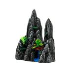 Rots formatie  met waterval 19cm /Aquarium decoratie As-105