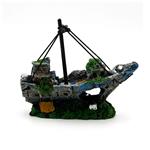 Scheepwrak 12 cm / Aquariumdecoratie As-190