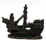 Scheepswrak 15cm / aquariumdecoratie As-237