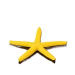 Zeester geel 6cm /  Aquarium decoratie As-278