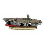 Gezonken vliegdekschip / Aquarium decoratie As-904