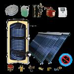 CV verwarming en tapwater zonneboiler 500L+2x Prisma Pro 24 Prijsbewust samengesteld 5 meter DN16 du