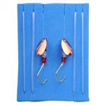 Spro trout spin leader mirror | 0.20mm - 120cm | haakmaat 8 | 2 st Kleur: Koper