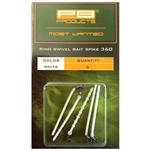 PB Products ring swivel bait spike 360 | white | 5 st