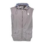 Aqua Products high neck grey hooded gilet | maat XXL