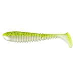 Berkley fflex rib shad | chartreuse | 6,5 cm |