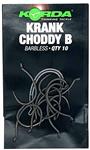 Korda krank choddy B - haakmaat 10 | 10 st | karperhaken