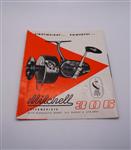 Service boekje van Mitchell 306 molen