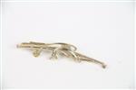 Vintage fishing tie clip zalm | das clip