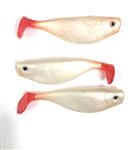 LFT Predator Gear basic shads 6,5 cm Zwart /wit