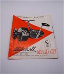 Service boekje van Mitchell 306 molen