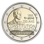 Luxemburg 2 Euro 2018 150 Jaar Grondwet