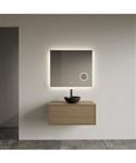 Onderkast Gliss Design Joa Ash Grey 70 CM Incl. Topplaat