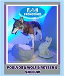 huur poolwolf setting winterfeest items gent