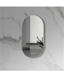 LED-Spiegel Ovaal BWS Colorato Met Verwarming 100x50 cm Gunmetal
