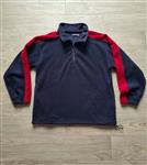 Donkerblauwe Half Zip Fleece Sweater Hazard Sport