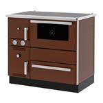 Alfa Term 20 (23 kW) CV houtkachel fornuis Bruin Aansluiting Links