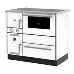 Alfa Term 20 (23 kW) CV houtkachel fornuis Wit Aansluiting Links