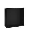 Inbouwnis Smedbo Sideline 30x30 cm Mat Zwart