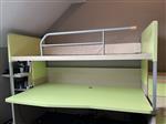 Hoogslaper met ruime bureau + matras