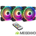Inter-Tech Argus RGB-Fan RS-14 3pack 140MM ventilatoren