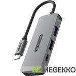 Sitecom USB-C to 2x USB-A + 2x USB-C Hub