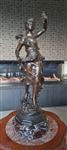 Bronzen beeld August Moreau