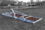 Kraffter Weidesleep 4-rijen 4m - 8m Hydraulisch opklapbaar