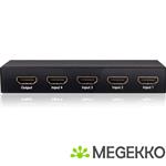 CLUB3D HDMI 2.0 UHD SwitchBox 4 Ports