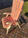 6 tuinstoelen met kussens