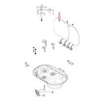 Dometic MO8323 Afdekplaat Glas Links