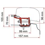 Fiamma Renault Trafic Kit H1-L2 >2014 F40Van