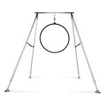 Danspaal en hoop en silks met A frame