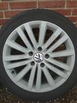 17 Originele VW R32 Velgen en Banden Hankook 5x112