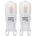 G9 steeklampje 2 stuks - LED 2W~170Lm=18W traditionele verlichting - warmwit 3000K - 230 Volt