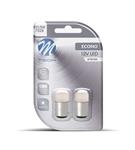 BAy15d - 1157 - autolamp set - rood | P21/5W - 7528 - 2x 9-SMD LED rood | 3 Watt - 12V DC