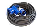 Vechline Verloopkabel 3x2.5mm² CEE-Winkelkoppeling 25m