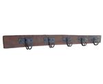 Wandkapstok oud hout