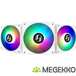 Lian Li ST120 RGB PWM Fans, 3-pack, White