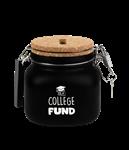 Zwarte Spaarpot College Fund 12,5cm